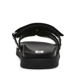 Steve Madden Missile S Sandal Black With Studs -Steve Madden Shop SM11003772 03001 032 04