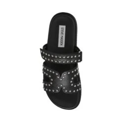 Steve Madden Missile S Sandal Black With Studs -Steve Madden Shop SM11003772 03001 032 05