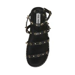 Steve Madden Stormie Sandal Black -Steve Madden Shop SM11003775 02002 001 05