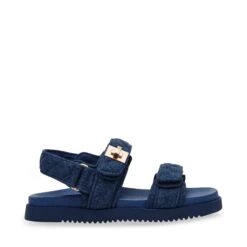 Steve Madden Mona Q Sandal Denim Blue