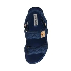 Steve Madden Mona Q Sandal Denim Blue -Steve Madden Shop SM11003792 04004 DEB 05