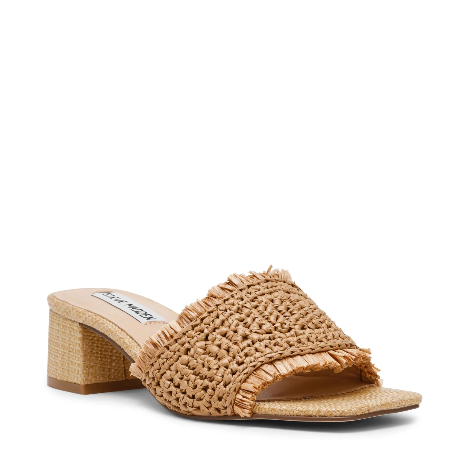 Steve Madden Cienega Flat Shoe Tan Raffia 4 Steve Madden Cienega Flat Shoe Tan Raffia - Image 2