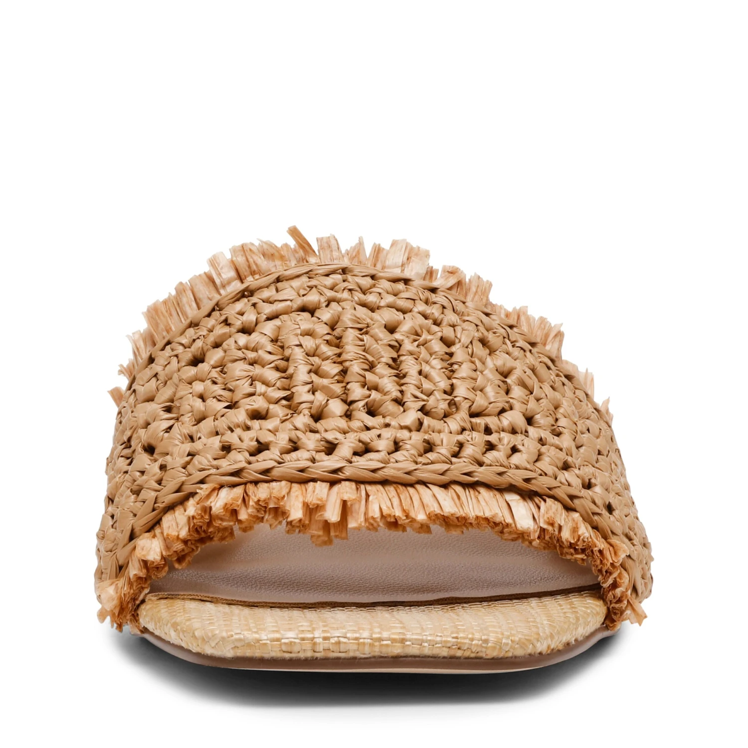 Steve Madden Cienega Flat Shoe Tan Raffia 5 Steve Madden Cienega Flat Shoe Tan Raffia - Image 3