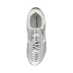 Steve Madden Freekick Sneaker Silver -Steve Madden Shop SM11003809 02002 751 05