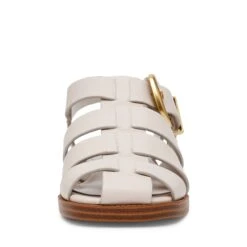Steve Madden Interstellar Sandal Bone Action Leather -Steve Madden Shop SM11003819 03001 17Y 04