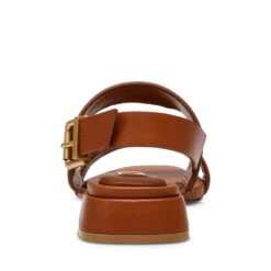 Steve Madden Venturas Sandal Cognac Leather -Steve Madden Shop SM11003820 03001 247 05 268442b4 6606 4304 a067 14627533dd88