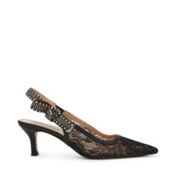 Steve Madden Ensemble Pump Blk Lace
