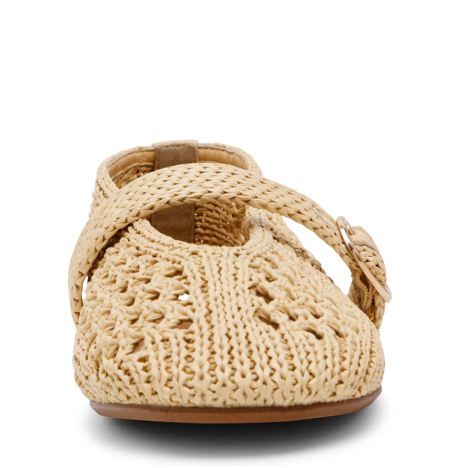 Steve Madden Alara Flat Shoe Nat Raffia 5 Steve Madden Alara Flat Shoe Nat Raffia - Image 3