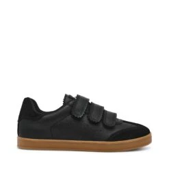 Steve Madden Daybreak Sneaker Blk Action Leather