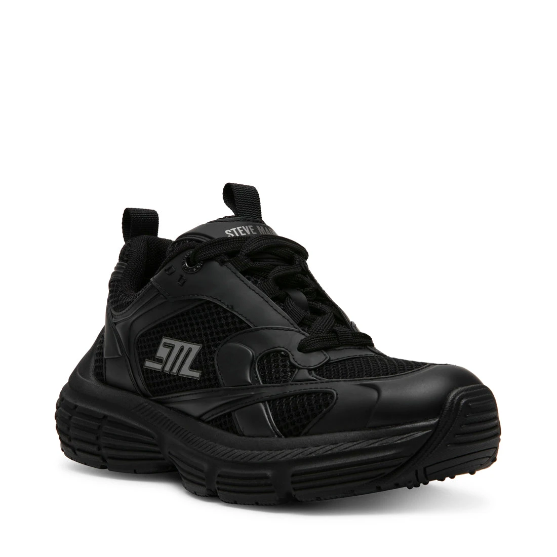 Steve Madden Power 1 Sneaker Black Black 4 Steve Madden Power 1 Sneaker Black Black - Image 2