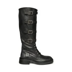 Steve Madden Rox Boot Black Leather