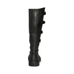 Steve Madden Rox Boot Black Leather -Steve Madden Shop SM11003856 03001 017 05