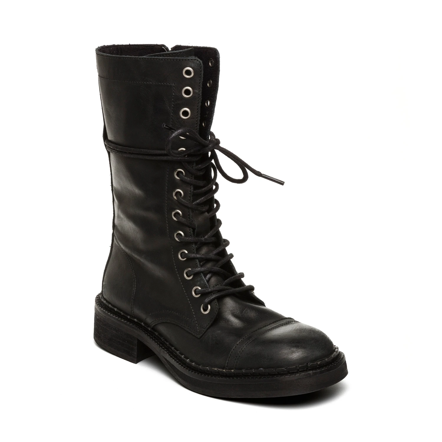 Steve Madden Rory Bootie Black Leather 4 Steve Madden Rory Bootie Black Leather - Image 2