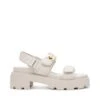 Steve Madden Supermona Sandal Bone Leather -Steve Madden Shop SM11003868 03001 287 01