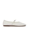 Steve Madden Mags Flat Shoe White 2 Steve Madden Mags Flat Shoe White -Steve Madden Shop SM11003869 04004 002 01