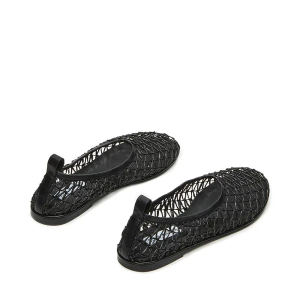 Steve Madden Ambrosia Flat Shoe Black 5 Steve Madden Ambrosia Flat Shoe Black - Image 3