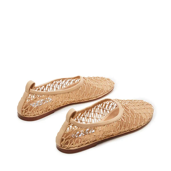 Steve Madden Ambrosia Flat Shoe Tan 6 Steve Madden Ambrosia Flat Shoe Tan - Image 4