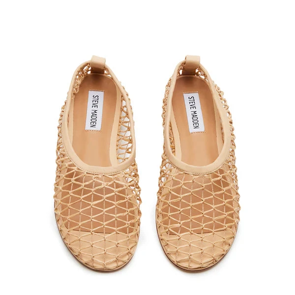 Steve Madden Ambrosia Flat Shoe Tan 5 Steve Madden Ambrosia Flat Shoe Tan - Image 3