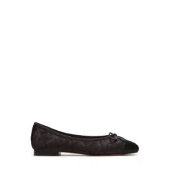 Steve Madden Eternal L Flat Shoe Black Brown