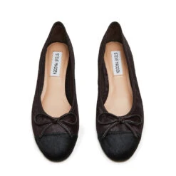 Steve Madden Eternal L Flat Shoe Black Brown -Steve Madden Shop SM11003871 03001 053 04 2a2af8c6 0515 49a7 8261 7690d45bc0e9