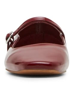 Steve Madden Maple Flat Shoe Wine Patent -Steve Madden Shop SM11003872 02002 628 03