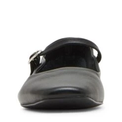 Steve Madden Maple Flat Shoe Black Leather -Steve Madden Shop SM11003872 03001 017 03
