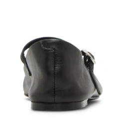 Steve Madden Maple Flat Shoe Black Leather -Steve Madden Shop SM11003872 03001 017 04
