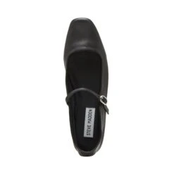 Steve Madden Maple Flat Shoe Black Leather -Steve Madden Shop SM11003872 03001 017 05
