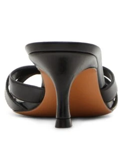 Steve Madden Cary Sandal Black Leather -Steve Madden Shop SM11003878 03001 017 04