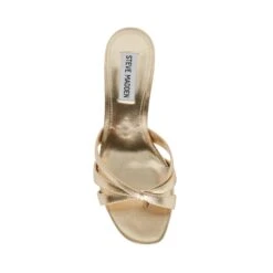 Steve Madden Cary Sandal Gold Leather -Steve Madden Shop SM11003878 03001 977 05