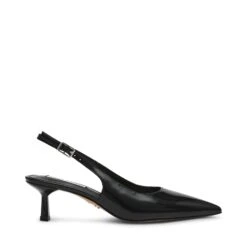 Steve Madden Korra Pump Black Box Leather