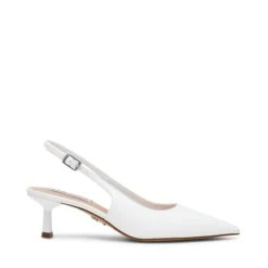Steve Madden Korra Pump White Box Leather