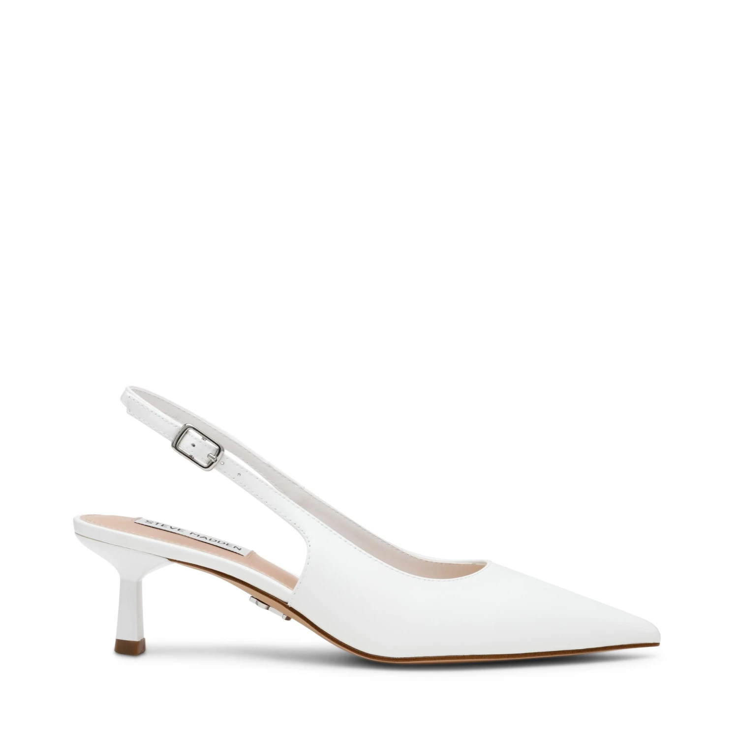Steve Madden Korra Pump White Box Leather 3 Steve Madden Korra Pump White Box Leather