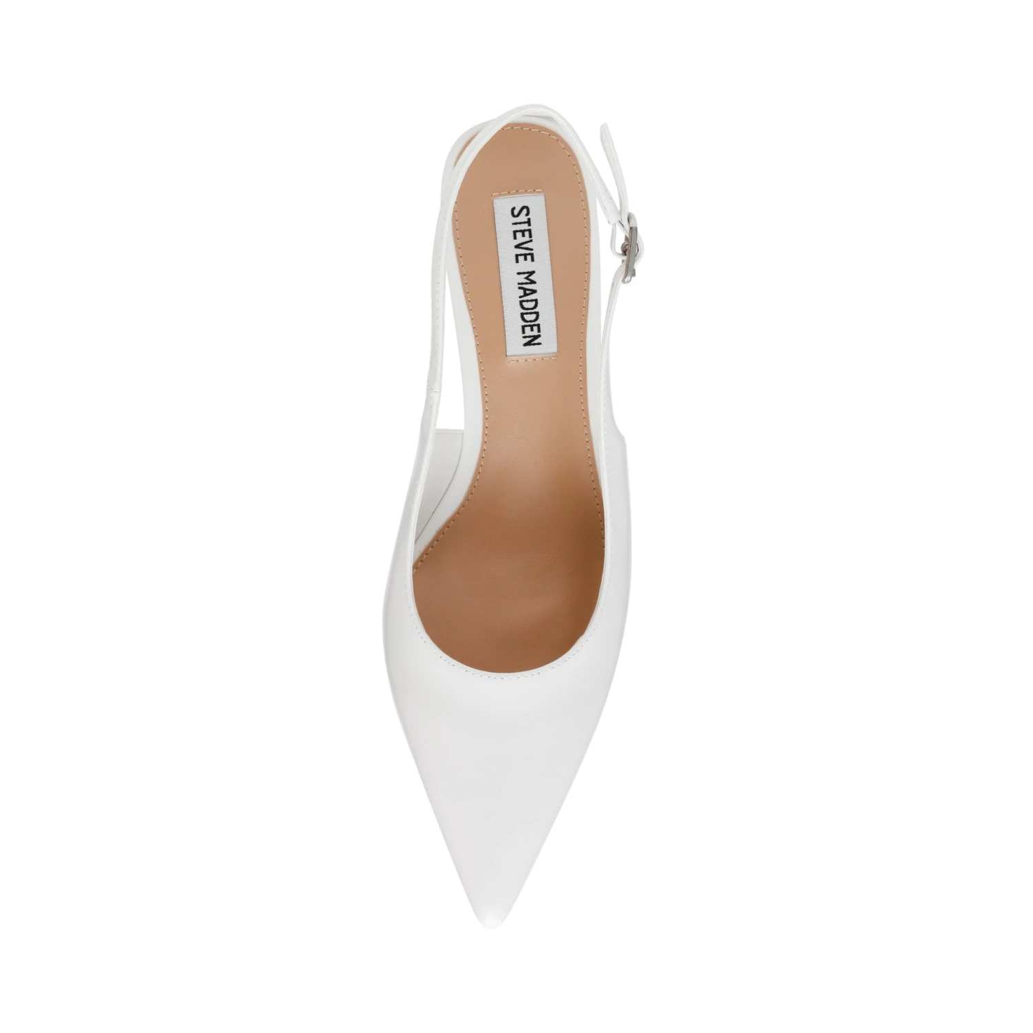 Steve Madden Korra Pump White Box Leather 7 Steve Madden Korra Pump White Box Leather - Image 5