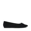 Steve Madden Malinda Flat Shoe Black Suede -Steve Madden Shop SM11003930 03002 015 01