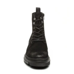 Qaiza Ankle Boot Black Suede -Steve Madden Shop SM12000590 03002 015 03