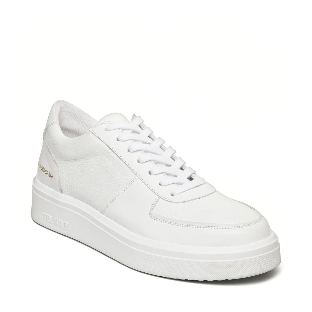 Flynn Trainer White Leather 3 Flynn Trainer White Leather - Image 2