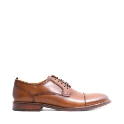 Chadrick Lace Up Shoes Tan Leather