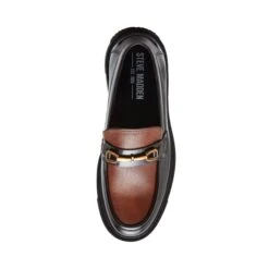 Chainlee Loafers Brown Leather 14 Chainlee Loafers Brown Leather -Steve Madden Shop SM12000767 03001 207 06