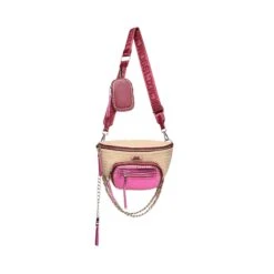 Steve Madden Bdoubles Bag Natural Metallic