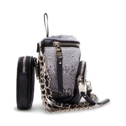Bmaximar Crossbody Bag Blk Sil 13 Bmaximar Crossbody Bag Blk Sil -Steve Madden Shop SM13001345 02002 BSL 03