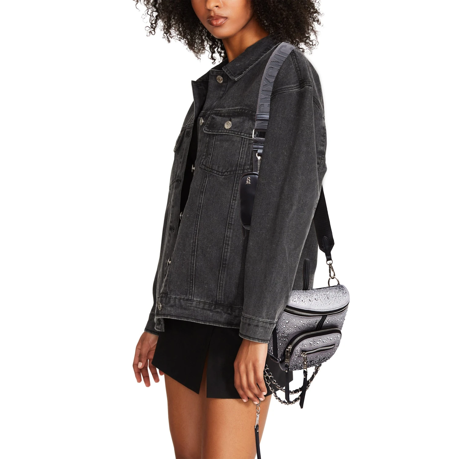 Bmaximar Crossbody Bag Blk Sil 4 Bmaximar Crossbody Bag Blk Sil - Image 2