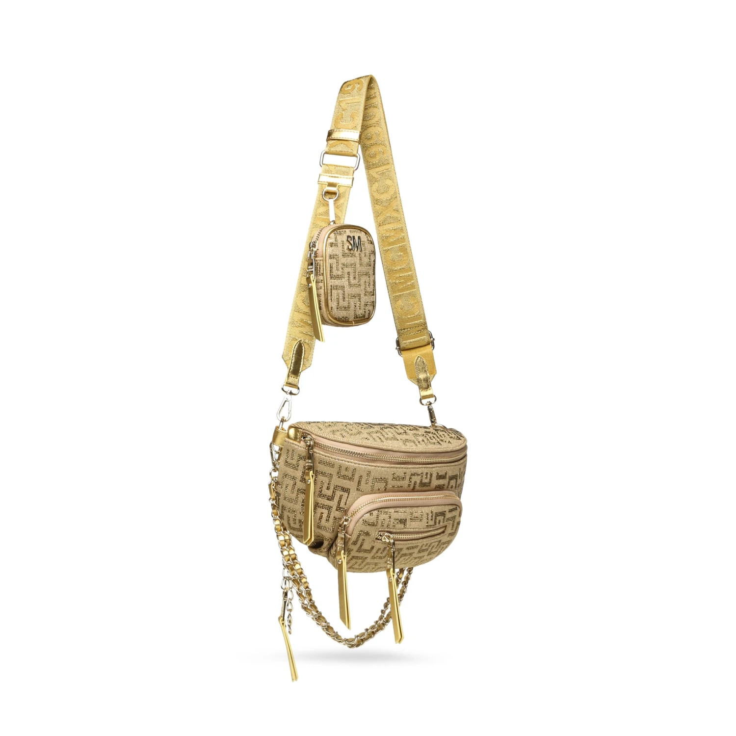 Bmaxima S Crossbody Bag Gold 4 Bmaxima S Crossbody Bag Gold - Image 2