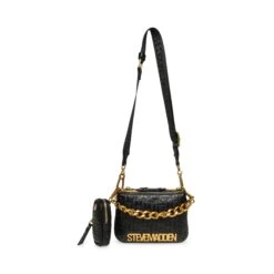 Steve Madden Broy E Bag Black Gold