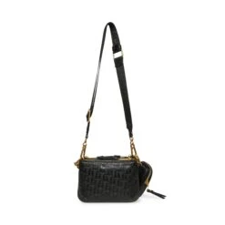 Steve Madden Broy E Bag Black Gold -Steve Madden Shop SM13001641 02002 B G 04