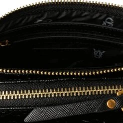 Steve Madden Broy E Bag Black Gold -Steve Madden Shop SM13001641 02002 B G 05
