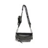 Steve Madden Bclarkes Bag Black Silver -Steve Madden Shop SM13001655 02002 BKS 01