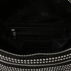 Steve Madden Bclarkes Bag Black Silver -Steve Madden Shop SM13001655 02002 BKS 05