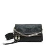 Steve Madden Bzaggy Bag Blk Sil -Steve Madden Shop SM13001658 02002 BSL 01