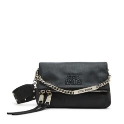 Steve Madden Bzaggy Bag Blk Sil